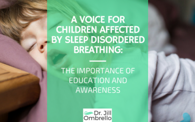 A Voice For Children Affected By Sleep Disordered Breathing: The Importance Of Education And Awareness